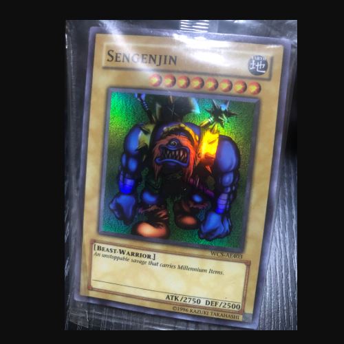 遊戯王　千年原人　スーパーレア　アジア版　WCS-AE403 未開封