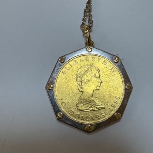 エリザベスコインネックレス