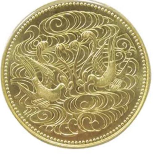 天皇陛下御在位60周年記念10万円金貨
