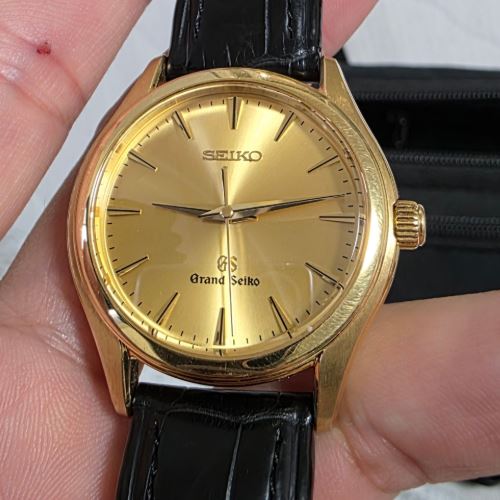 グランドセイコー金無垢