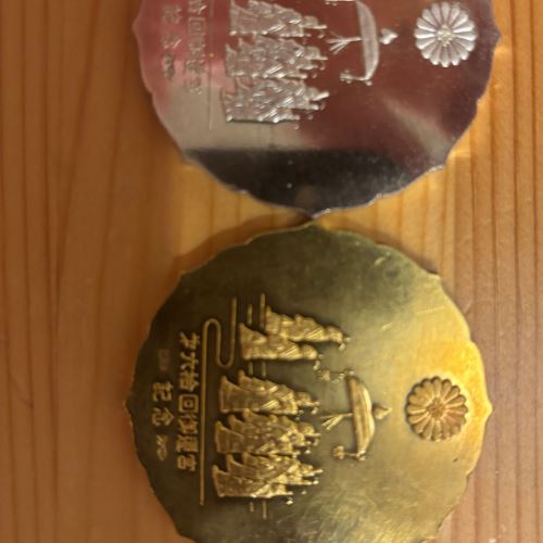 第60回伊勢神宮式年遷宮記念メダル K24メダル80.7g/シルバーメダル60g