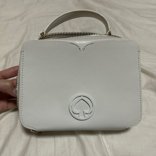 ケイトスペード　ミニバッグ　白