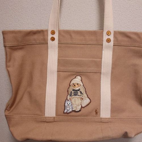 ポロラルフローレン ポロベア ハスキー トートバッグ 大