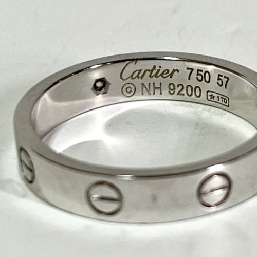 カルティエ　ミニラブリング1PD メンズサイズ