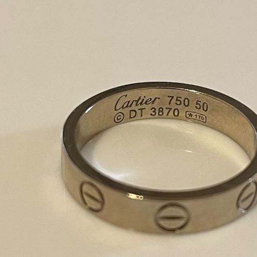 CARTIER ラブリング　WG