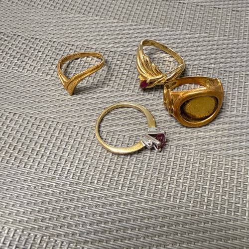 指輪　ピアス片方