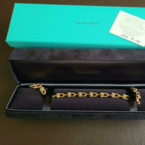 ティファニー ハードウェア ブレスレット ローズゴールド