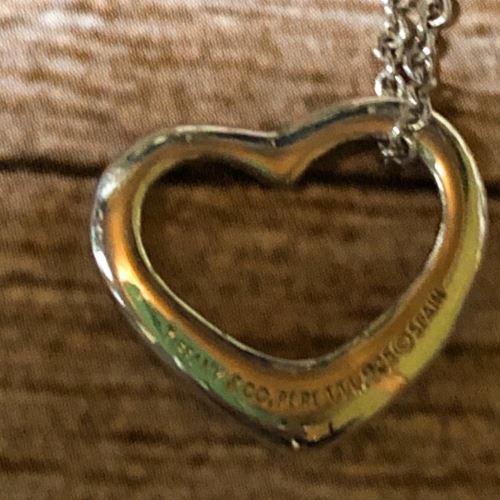 ティファニー オープンハート ネックレス