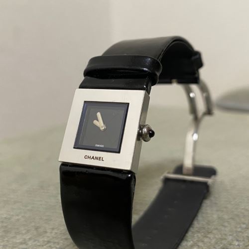 シャネル CHANEL マトラッセ SS/レザー クォーツ レディース