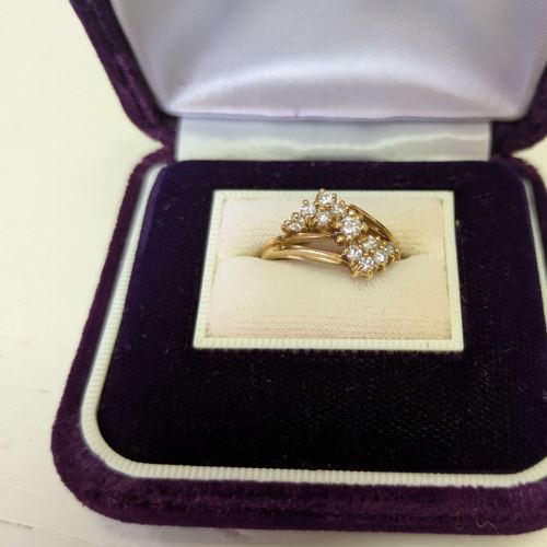 18金ダイヤモンドリング