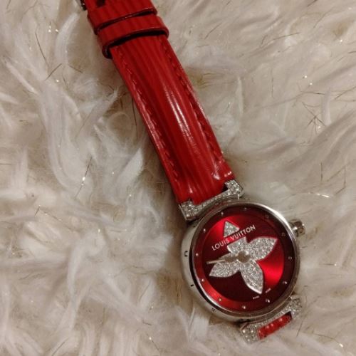 ルイヴィトン タンブール フォーエバー ダイヤモンド クォーツ