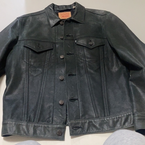 Supreme 11AW リーバイス レザートラッカージャケット