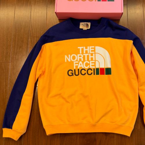 ●グッチ ノースフェイスコラボ トレーナー サイズS 新品●