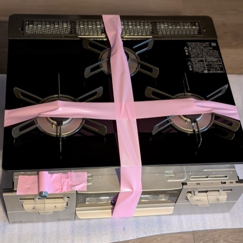 リンナイ　ガラストップ　ガスコンロ　RB31AW36T1R