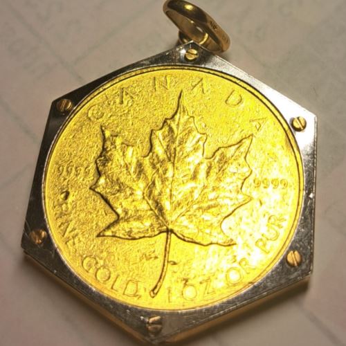 メイプルリーフエリジベス１オンス