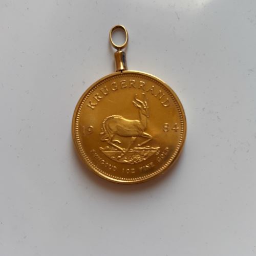 クルーガーランド金貨ペンダントトップ