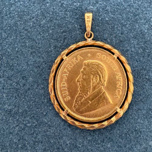 クルーガーランドコインペンダントトップ