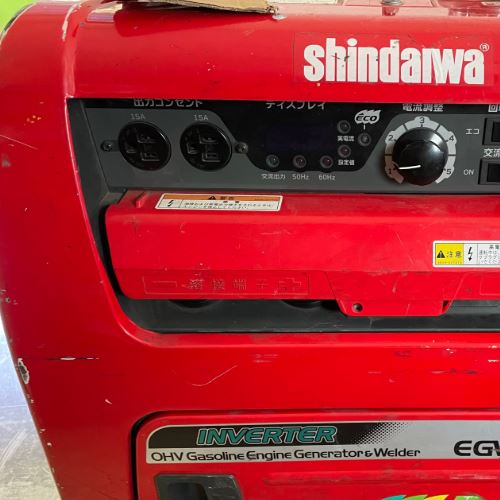 防音型エンジン発電機兼用溶接機　EGW190M-1