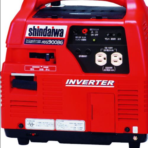 新ダイワ　インバータガスエンジン発電機　㈱やまびこ　IEG900BG-M