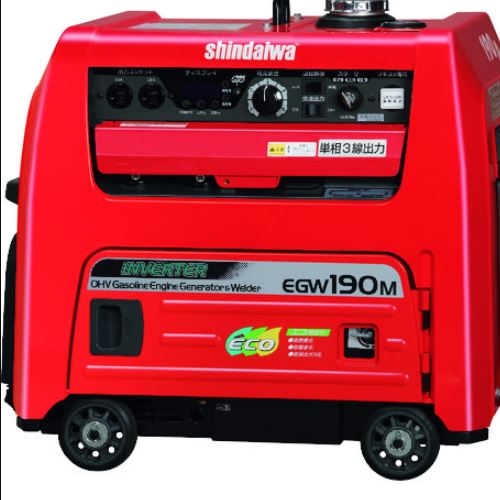 EGW190MIST 新ダイワ　ガソリンエンジン発電機兼用溶接機　やまびこ