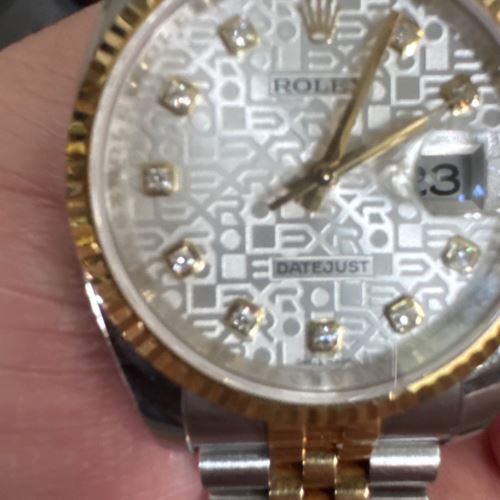 ロレックス デイトジャスト R116233G D番