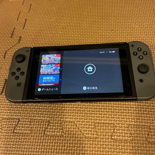 nintendo switch バッテリー持続モデル グレー