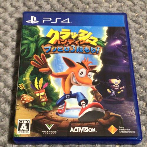 クラッシュバンディクー　ブッとび3段もり！（PS4）