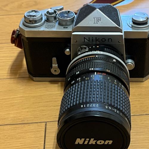 ニコンF フィルムカメラ 28-85mmレンズ付