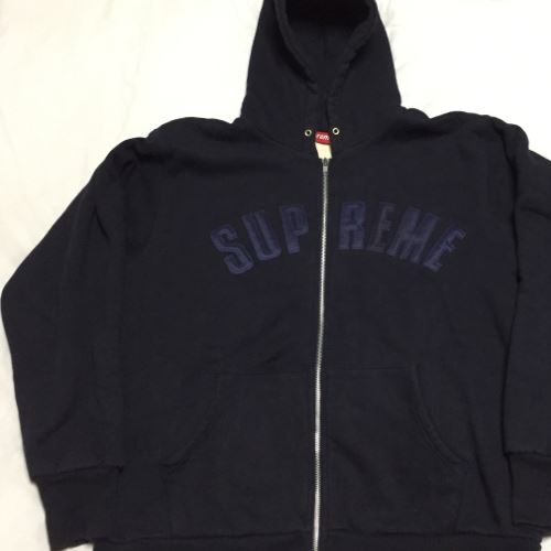supreme ジップパーカ