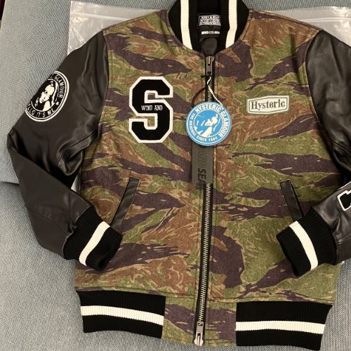 ヒステリックグラマー×WDSバーシティジャケット