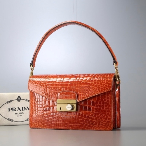 ヴィンテージクロコ　ハンドバック