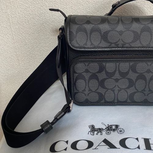 コーチ/COACH ショルダーバッグ バッグ チャコールブラック メンズ