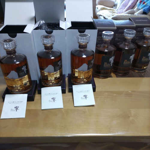 響花鳥風月3本と響21年3本の画像