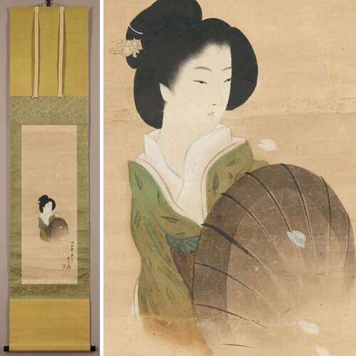 美人画　幽霊画