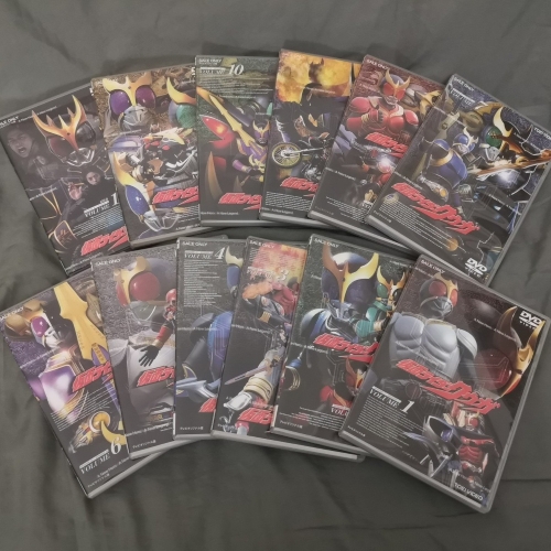 仮面ライダークウガDVD全１２巻＋特別編＋新春SP　初回限定カードアルバム他
