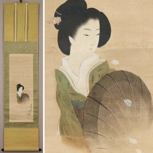 美人画　幽霊画の画像