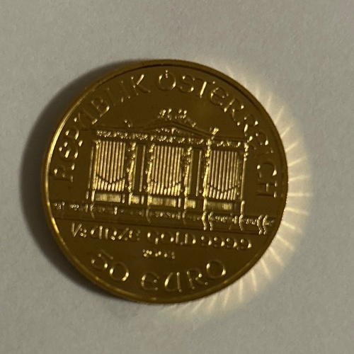 ウィーンハーモニー金貨の画像