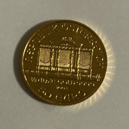 ウィーンハーモニー金貨の画像