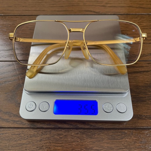 K18 フレーム眼鏡の画像