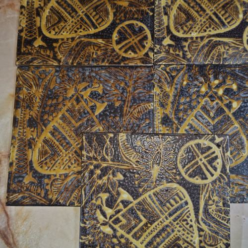 ロイヤルコペンハーゲン　陶板ヴィンテージタイル