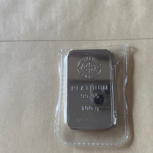 田中貴金属プラチナ100g地金