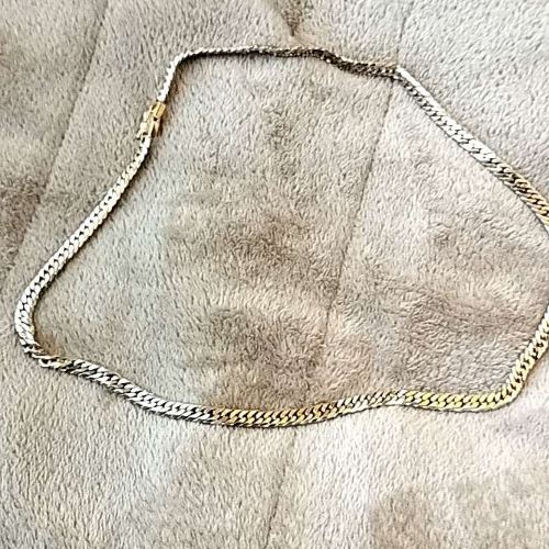 田中貴金属k18&pt850ネックレス