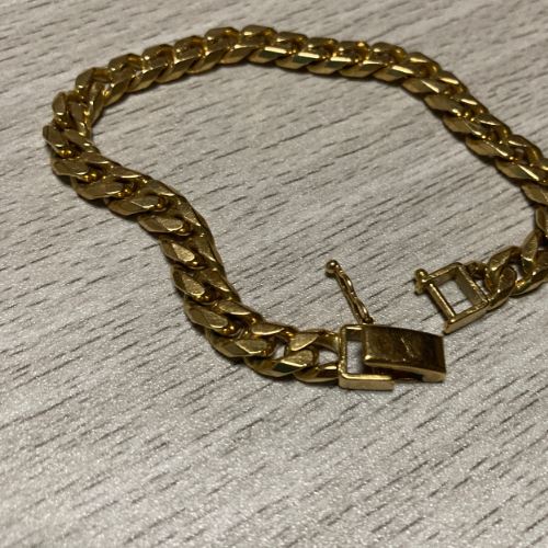 18金　30グラム喜平ブレス8面カット