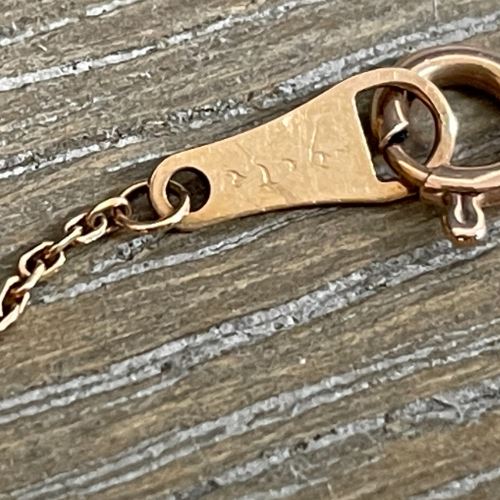 アガット Agete ブレスレット K10 ダイヤモンド