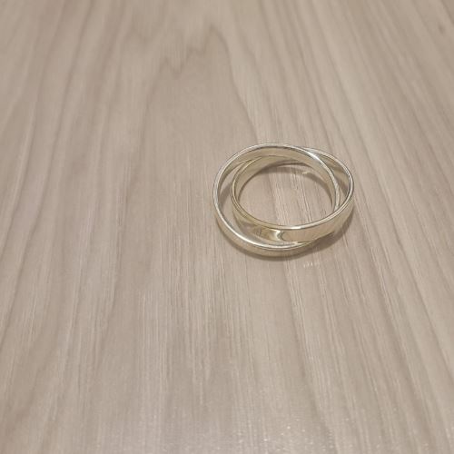 ティファニー1837インターロッキングサークルリングシルバー