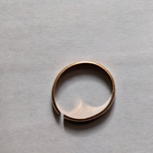 結婚指輪1.9g程度K18