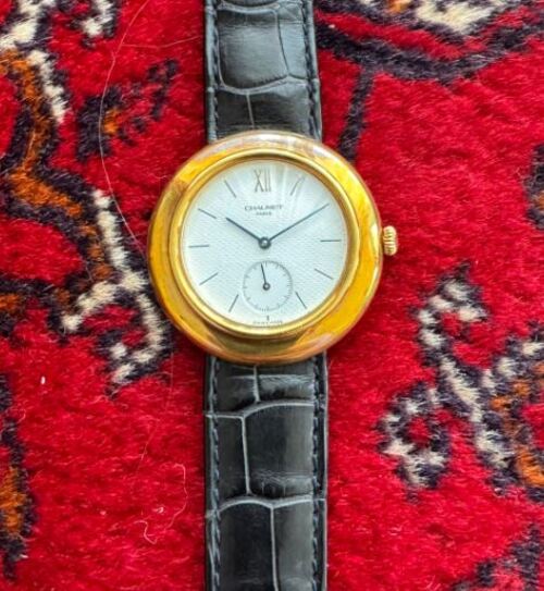 その他 ヴァン クリーフ＆アーペル ショーメ金無垢メンズ腕時計