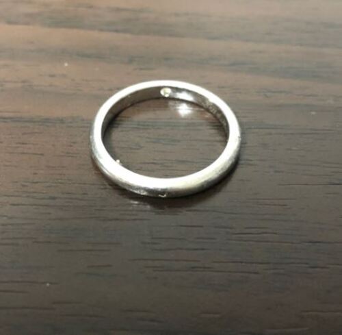 ショーメ　結婚指輪　サイズ２２号（62）　内側ダイヤ有り