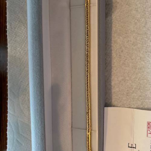 12面トリプルカット18cmブレスレット10ｇ