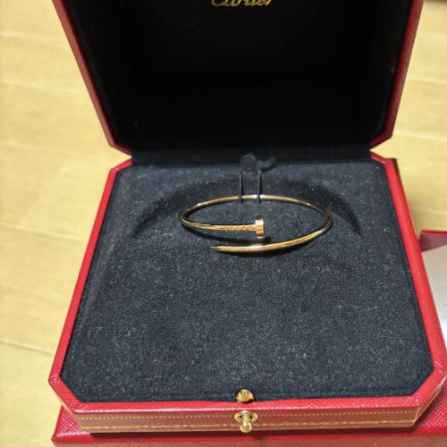 ジュスト アン クル ブレスレット、スモールモデル ピンクゴールド